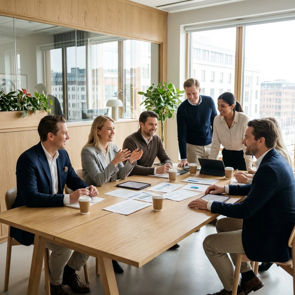 Beiersdorf team collaborating